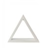 Beleuchtetes Dreieck weiß, Höhe 26 cm