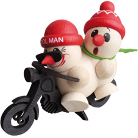 Cool Man Motorrad mit Sozius