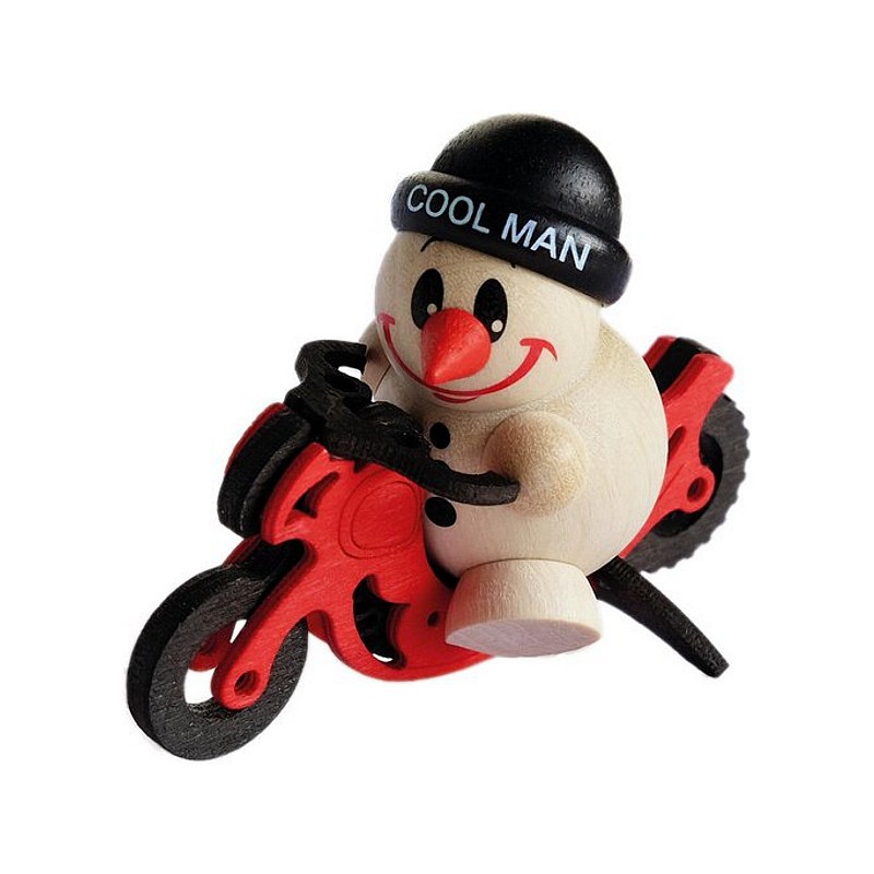 Cool Man mit Motorrad - Speed