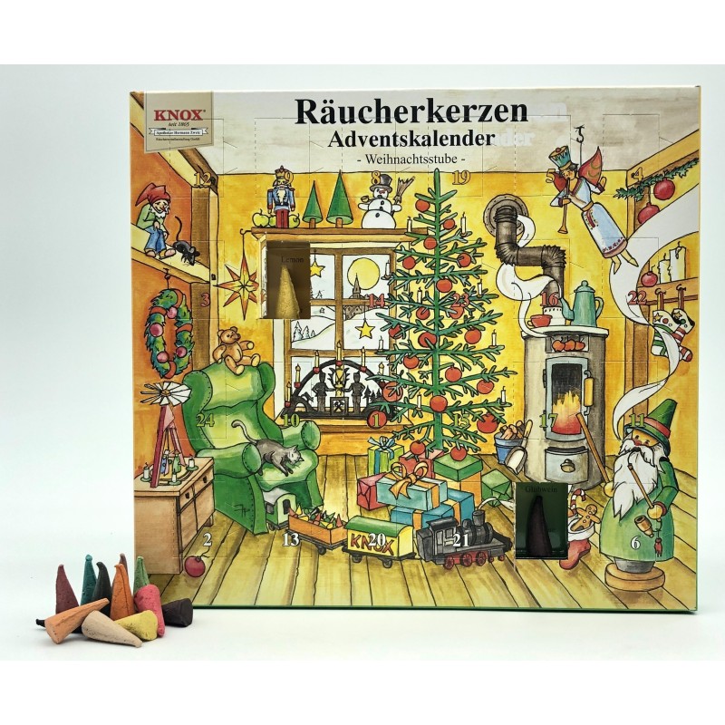 Räucherkerzen - Adventskalender 2023