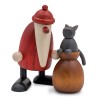 Björn Köhler Weihnachtsmann mit Katze auf Sack neu Köhler 6041