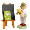 Werkstätten Flade Flachshaarkinder Junge Schultüte Tafel Flade 5160
