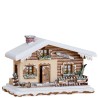 Hubrig Volkskunst GmbH Winterkinder Skihütte Neu 400h0009