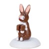 Hubrig Volkskunst GmbH Winterkinder Hase aufrecht 110h3006